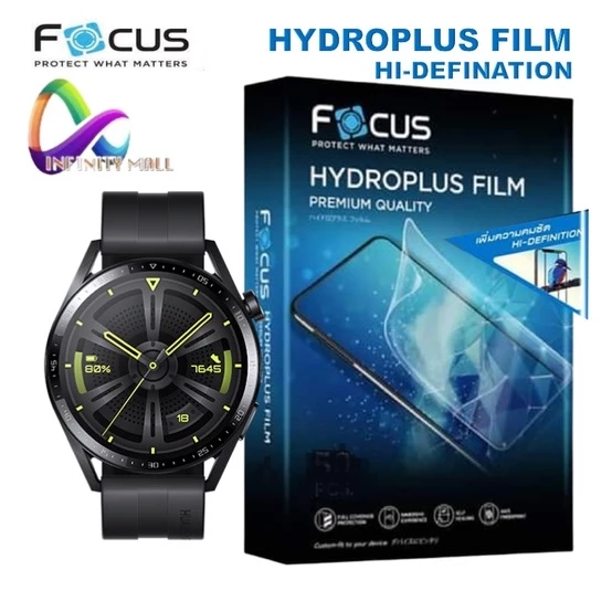 Focus ฟิล์มไฮโดรเจล สำหรับ Huawei watch GT 6 5 4 3 2 42 46 runner fit 5 4 3 2 band 11 10 9 D2 kids X1 pro hydroplus film