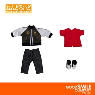 พร้อมส่ง+โค้ดส่วนลด Nendoroid Doll: Outfit Set (Souvenir Jacket - Black) (ลิขสิทธิ์แท้)