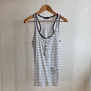 เสื้อกล้าม MNG Basics Stripe Tank