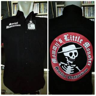 เสื้อเชิ้ต แบรนด์ PUNK DISTORTION สําหรับผู้ชาย