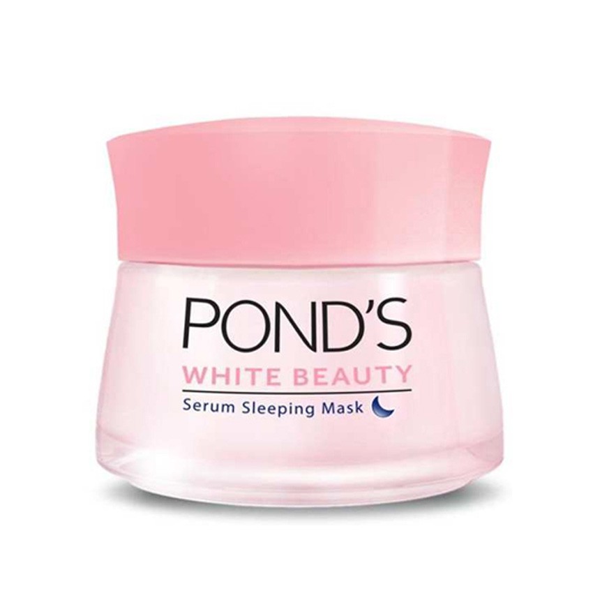 พอนด์ส ไวท์ บิวตี้ เซรั่มสลีปปิ้งมาส์ก 50 กรัม POND'S WHITE BEAUTY SERUM SLEEPING MASK 50 G.