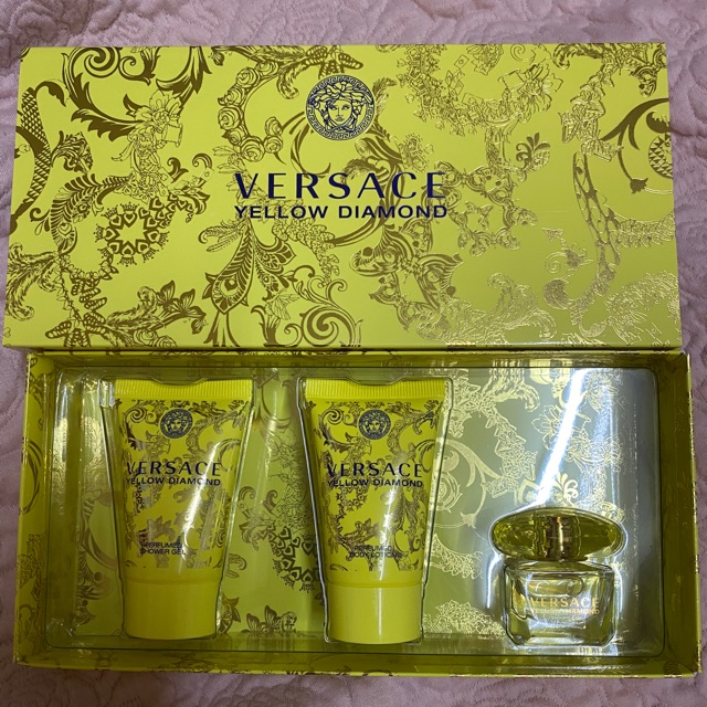 Vesace Yellow Diamond Set