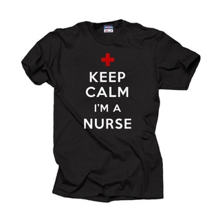 [COD]เสื้อยืดผ้าฝ้าย พิมพ์ลาย Keep Calm And Nurse ON NCLEX ของขวัญ สําหรับพยาบาล