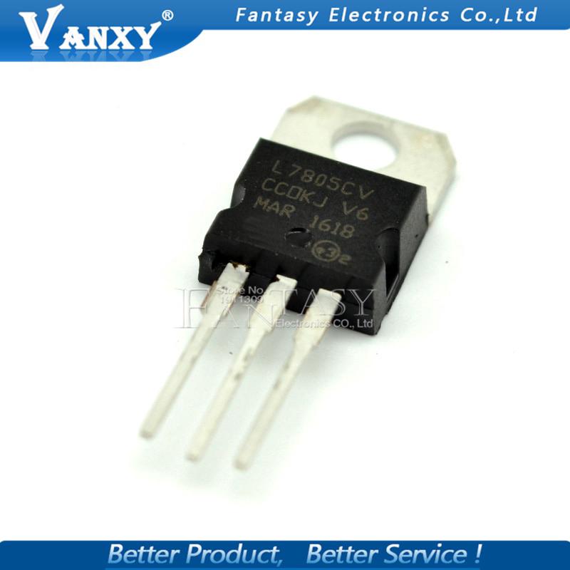 10PCS L7805CV L7806CV L7808CV L7809CV L7812CV L7815CV L7824CV LM317T IRF3205 Transistor TO-220 TO220 L7805 L7806 L7808