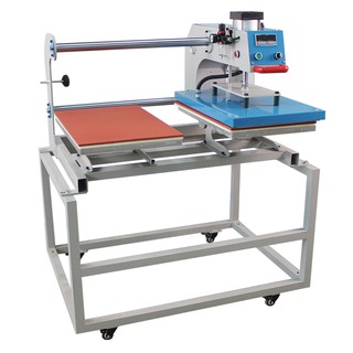 40*60cm Up-Slide Pneumatic Double Station Heat Transfer Machine