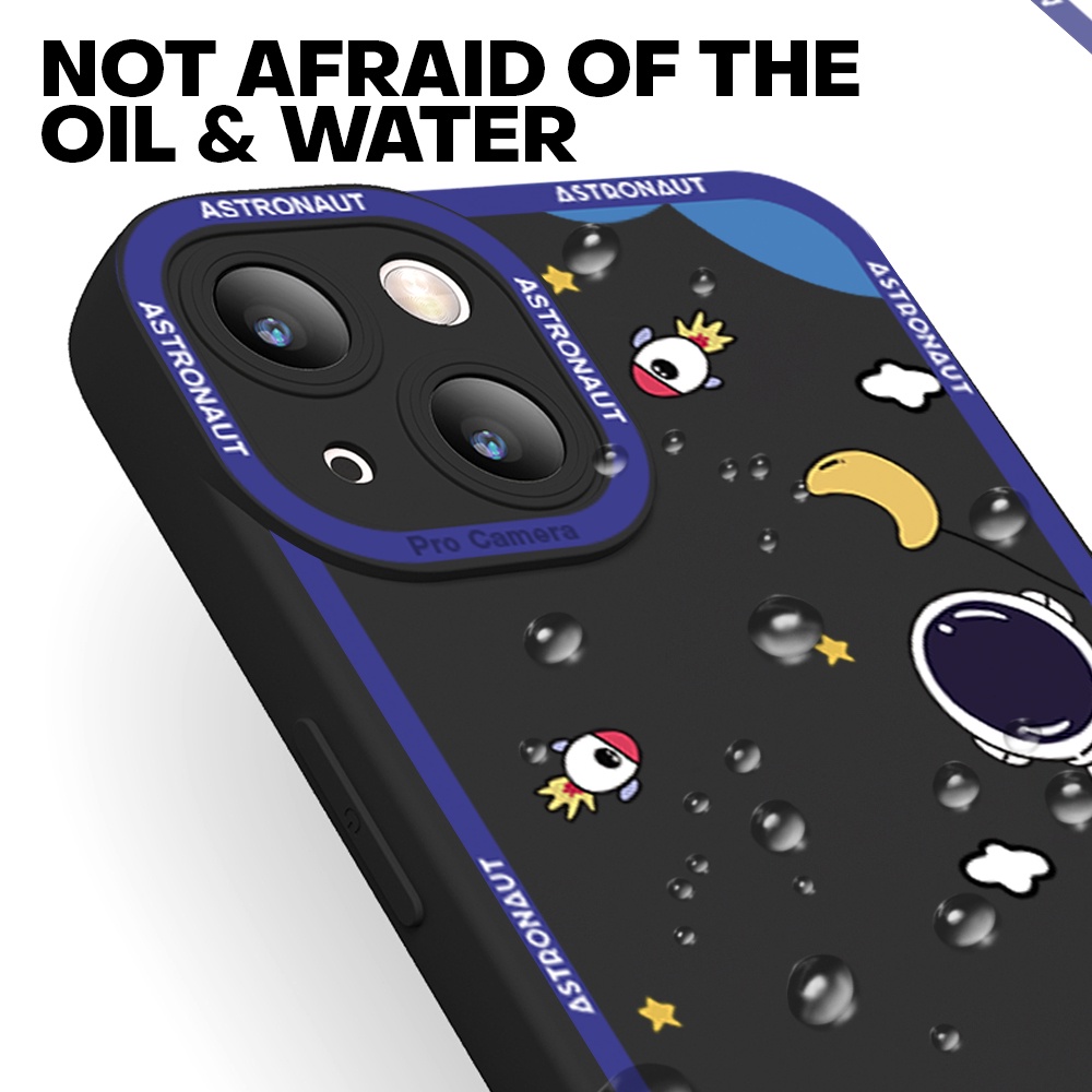 Realme 5 5S 5i 3 2 C1 C2 C3 Pro เคสเรียวมี สำหรับ Case Space Astronauts เคส เคสโทรศัพท์ เคสมือถือ Silicone Cases #8