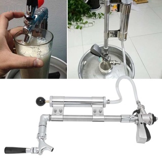 Daily U G5/8 Beer Keg Pressurize Pump Kit with Dispenser Faucet Draft Accessories