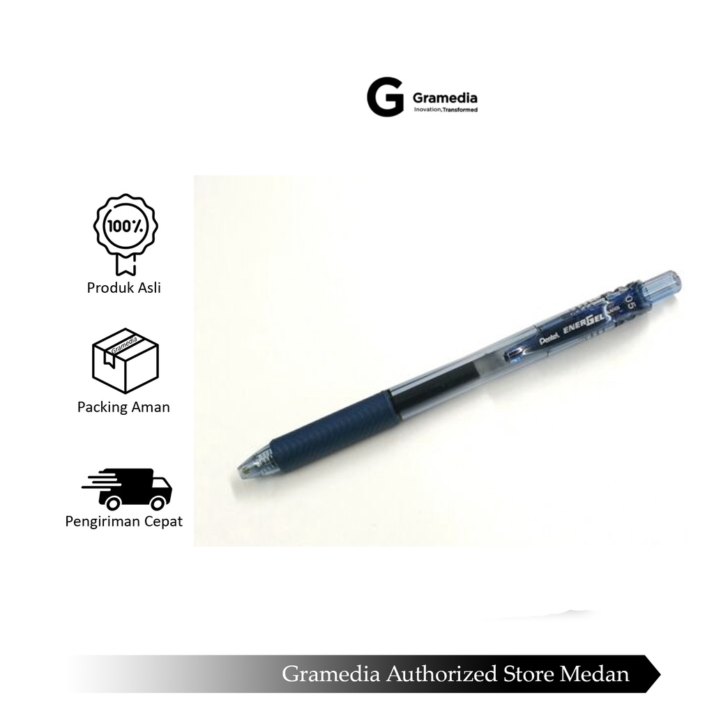 Gramedia Medan - PENTEL ENERGEL BALLPOINT 0.5 MONTHS105-A