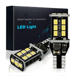 w 16 w t 15 led bulbs 2835 smd canbus obc ไฟซีนอนสํารองไฟรถยนต์ 921 912 w 16w