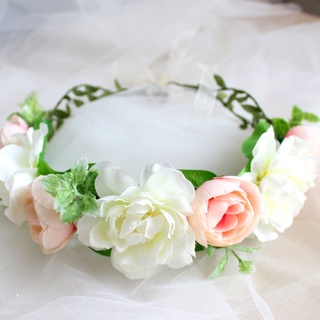 มงกุฎดอกไม้ Flower Tiara 7