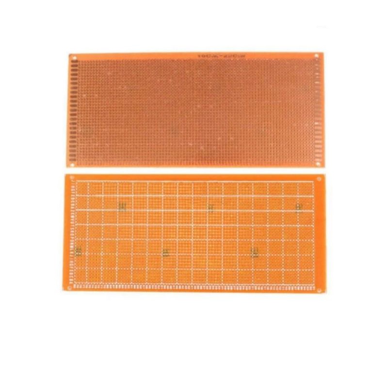 Pcb ic pcb รู 10 x 22 ซม. pcb สําหรับประกอบโคมไฟหยุด