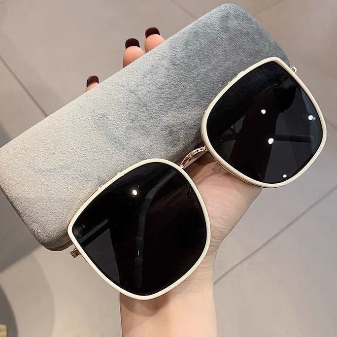 2022 New Style Sunglasses Female Sunscreen High-End ins Influencer Big ...