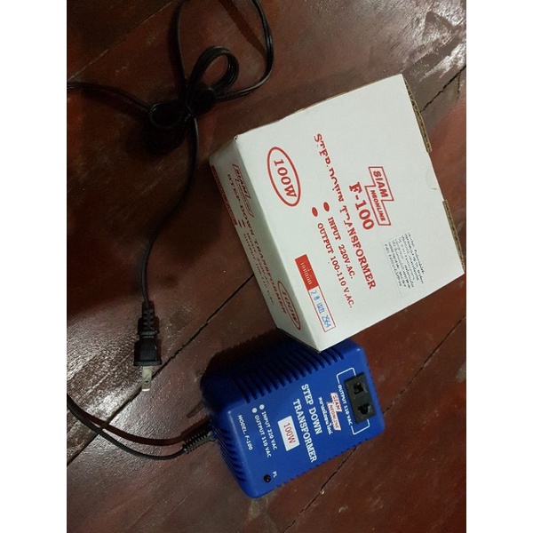 หม้อแปลงไฟ 100-110v เป็น 220v