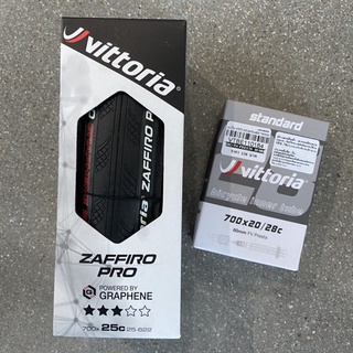 ยางนอก VITTORIA ZAFFIRO PRO V ขอบพับ รุ่นใหม่ พิเศษแถมยางใน