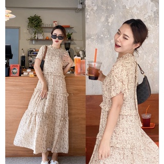 MASS Plus Collection : Dress - Sienna Lace Cake👋ปัดซ้ายที่รูปเพื่อดูขนาดสินค้า