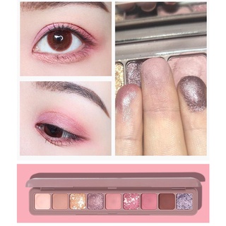 【Hot new products】( Special Offer ) อายแชโดว์กลิตเตอร์กันน้ําติดทนนาน 9 สี/อายแชโดว์/soft eyeshadow smooth พาเลทอายแชโดว์เนื้อดินน้ำมัน กลิตเตอร์ 9ช่อง