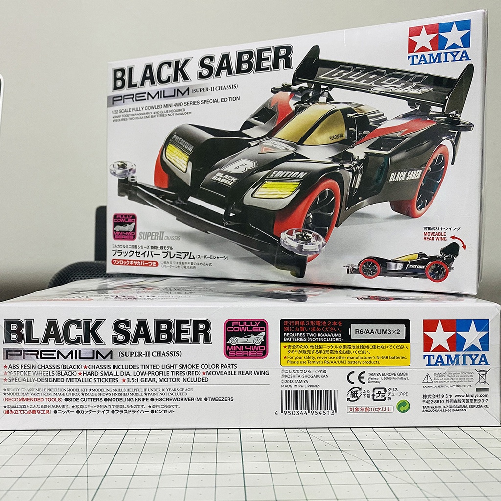 TAMIYA 95451 Black Saber Premium (Super-II Chassis)