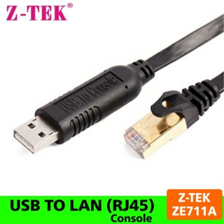 USB TO LAN(RJ45) ยาว 1.5เมตร ( Z-TEK ZE711A)