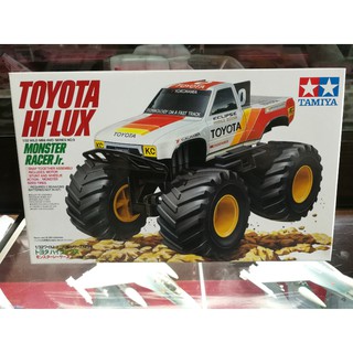 โมเดลรถรางทามิย่า 1/32 Tamiya Mini 4WD TA17009 TOYOTA HI-LUX MONSTER RACER Jr.