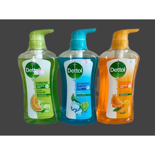 Dettol เดทตอล เจลอาบน้ำ ปกป้องกลิ่นกายยาวนาน 500กรัม