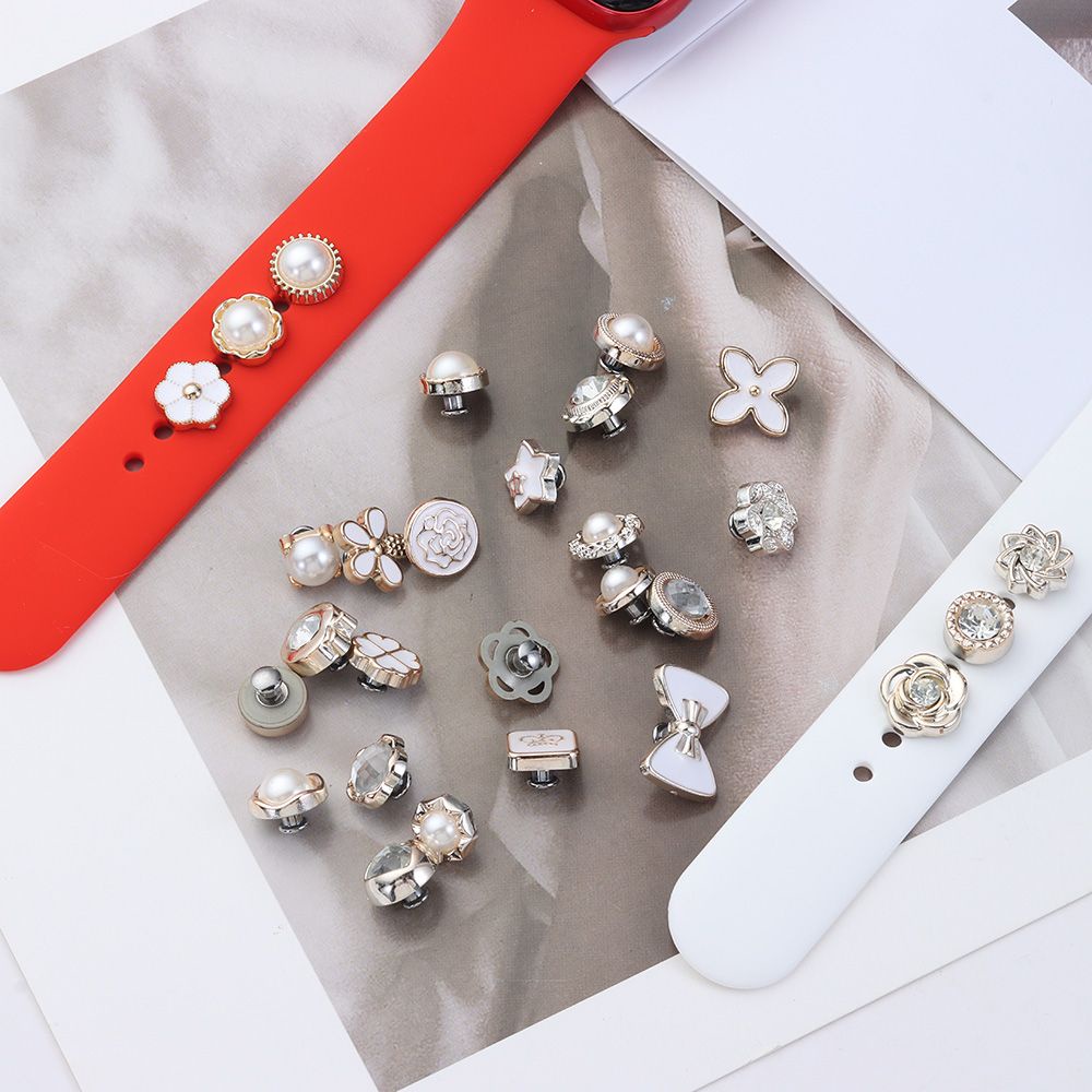 Suqi ใหม่ สายนาฬิกาข้อมือ ประดับเพชร ขนาดเล็ก หมุนได้ ของขวัญ สําหรับตกแต่ง