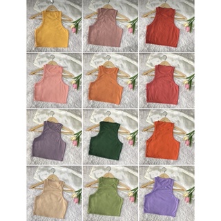 พร้อมส่ง✅tank top เสื้อตัดเย็บจากโรงงานเอง