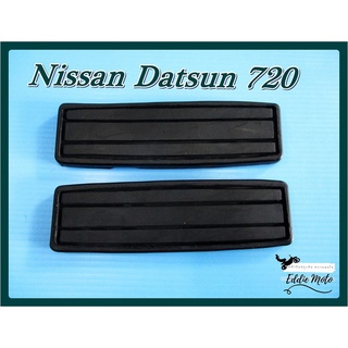 NISSAN DATSUN 720 PICK UP year 1980-1986 BRAKE PEDAL &amp; CLUTCH PEDAL RUBBER SET  // ยางแป้นเบรก ยางแป้นคลัทช์