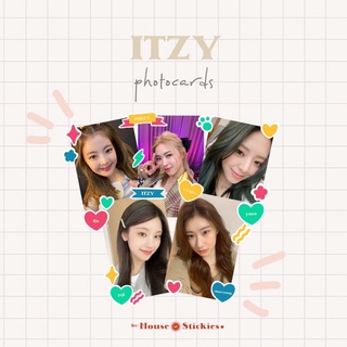 Itzy โฟโต้การ์ด แบบไม่เป็นทางการ (Gf Selca Edition)