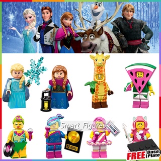 Cartoon Series Minifigures Giraffe Suit Guy Watermelon Dude Hula Lula Kitty Pop Star Toys Gifts Mini Figures WM6067