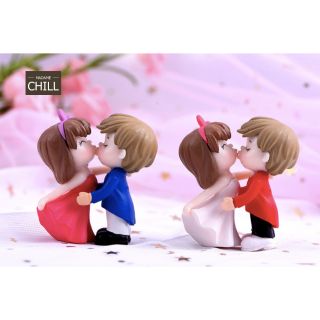 [MC215] ตุ๊กตุ่นจิ๋ว คู่รัก เต้นรำ 💃🕺 (1 คู่ ราคา 50 บาท)