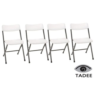 Cosco : CSC37825WSP4E* เก้าอี้  Resin Folding Chair 4PK.