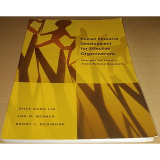 Human Resource Development for Effective Organizations