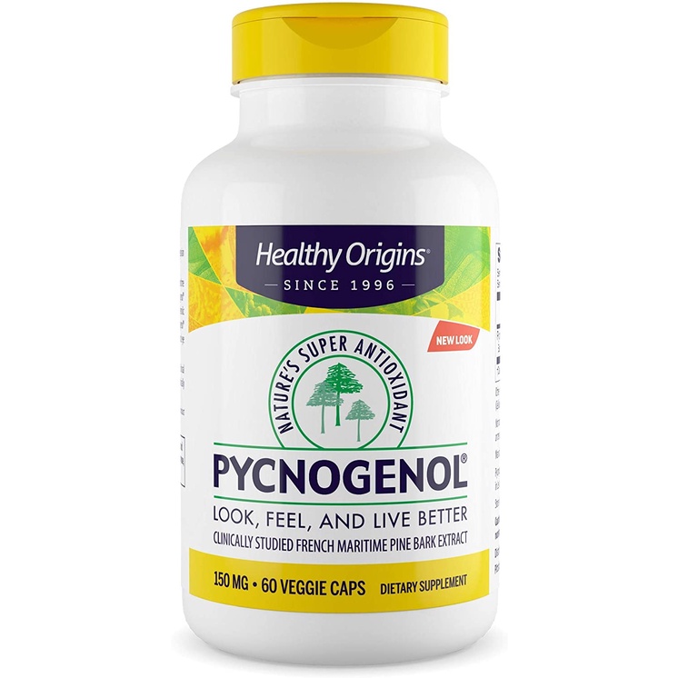 Healthy Origins Pycnogenol 150 mg 60 Veg Caps