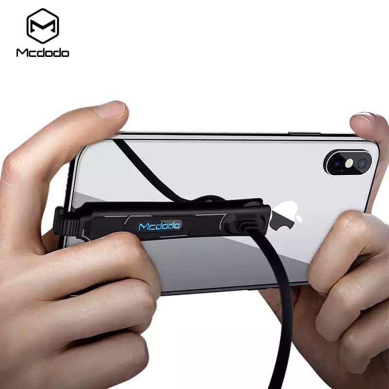 Mcdodo Gaming Charge สายชาร์จไอโฟน iPhone Apple และ Type C ของแท้สำหรับเล่นเกมส์ ยาว 1.2 และ 1.5  เมตร ROV PUBG ROS