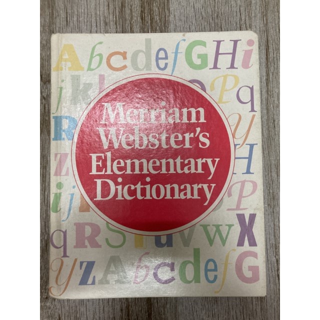 หนังสือมือสอง Textbook ราคาถูก Merriam-Webster's Elementary Dictionary