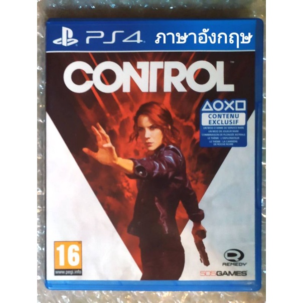 CONTROL ภาษาอังกฤษ PS4 ENGLISH PLAYSTATION 4 REMEDY 505GAMES เกม เกมส์ แผ่นเกม คอนโทรล 505 GAMES GAM