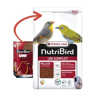 NutriBird Uni Komplet อาหารนกกินผลไม้ และแมลง (1kg.)