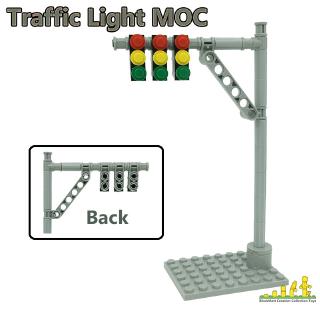 Road Traffic Light Building Blocks Toys Accessory Part Compatible Brick