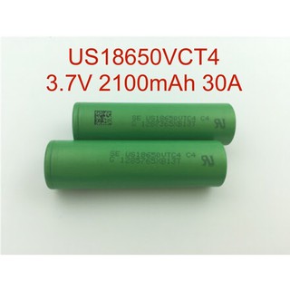 US18650VTC4 Battery 3.7V 2100mAh