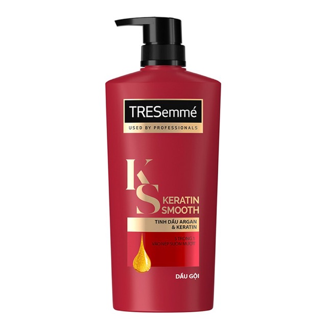 Tresemme Shampoo Into Smooth Lines 640g Bottle - salon Standard Hair Care