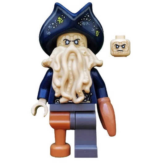 Davy Jones Lego minifig