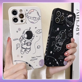 เคสโทรศัพท์มือถือ ลายนักบินอวกาศ สําหรับ Realme 8i 8 7 6 X7 Pro Ultra 7i 6i 5i 5s V5 V11 V13 V15 C25 C25s C21 C21y C25y C15 C12 C17 C20 C11 2021