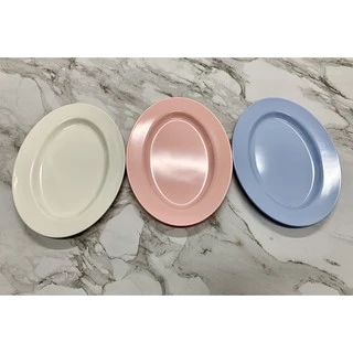 SB Melamine จานเปลเมลามีน ทรงวงรี ทรงไข่ ขนาด 8,9.5,11,12,14 นิ้ว
