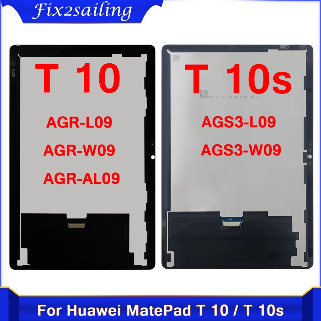 จอแสดงผล LCD ใหม่สําหรับ Huawei MediaPad T 10 10s T10 T10s AGR-L09 AGR-W09 AGR-AL09 AGS3-L09 AGS3-W09 Touch Screen Digitizer Assembly