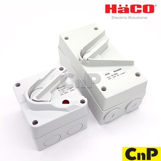 HaCO สวิตช์สับกันน้ำ สวิตช์สลับกันน้ำ รุ่น IS-220L , IS-320 , IS-335 , IS-363