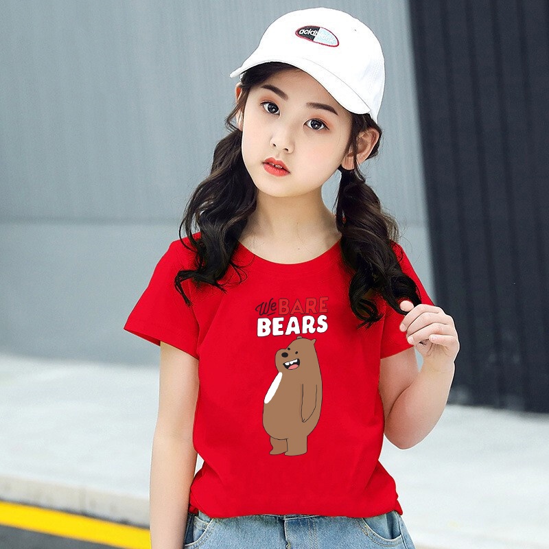 H85(ส่งจากไทย)เสื้อยืดเด็กแขนสั่ง ลายแฟชั่นสวยน่ารับ.ใส่ได้ทั้งเด็กชายและเด็กหญิง