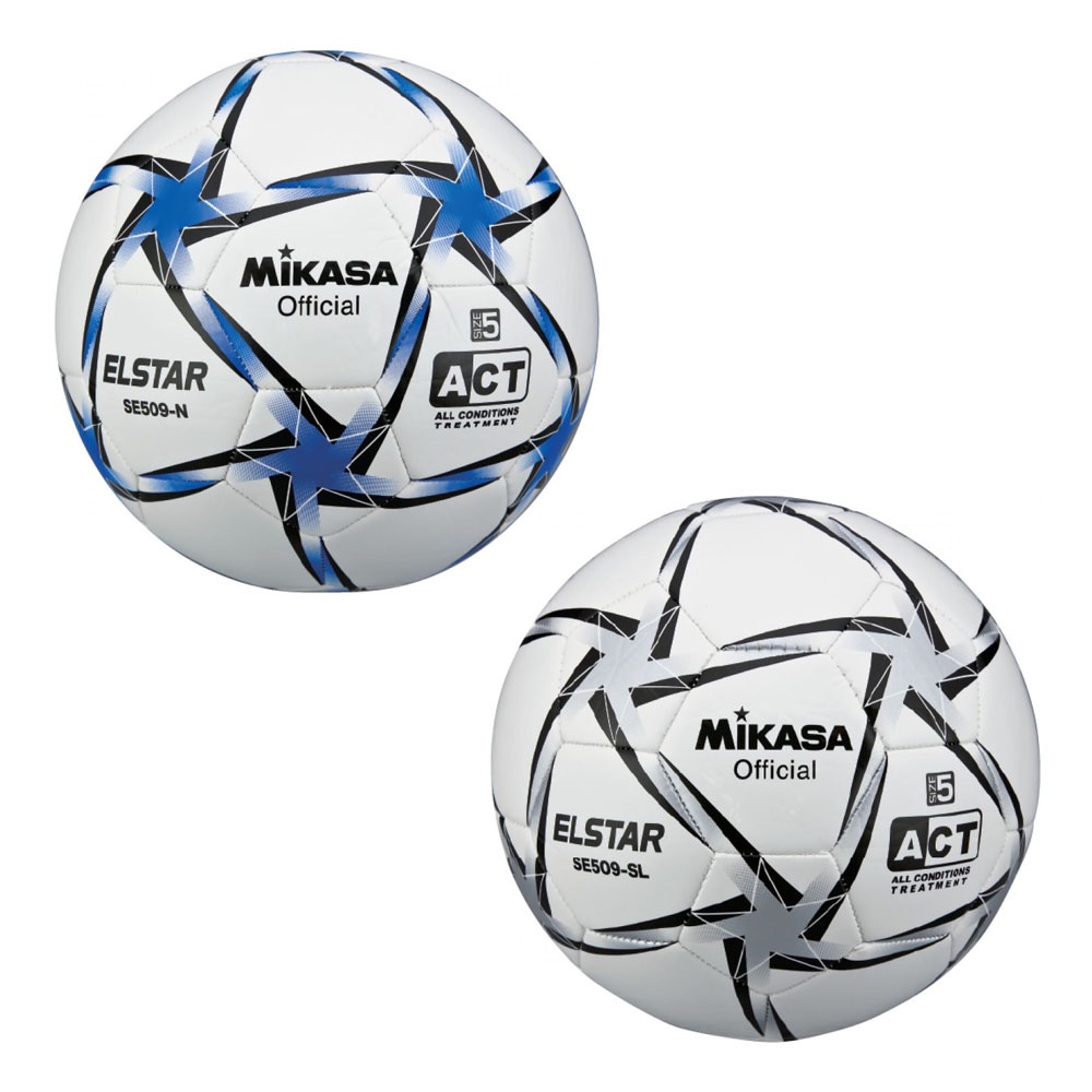 MIKASA Collection ฟุตบอลหนังเย็บ Football TPU ch SE509SL / SE509N (625)  แถมฟรี ตาข่ายใส่ลูกฟุตบอล +
