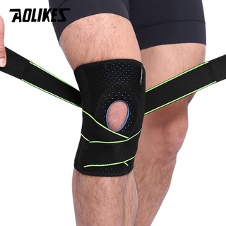 AOLIKES 1PCS Knee Brace Stabilizers for Meniscus Tear Knee Pain ACL MCL Injury Recovery Adjustable Knee Support Braces