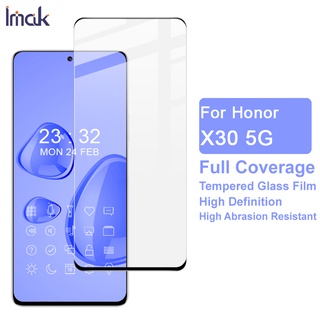 Original Imak Honor X30 5G กระจกนิรภัย กาวเต็ม ฟิล์มกันรอยหน้าจอ