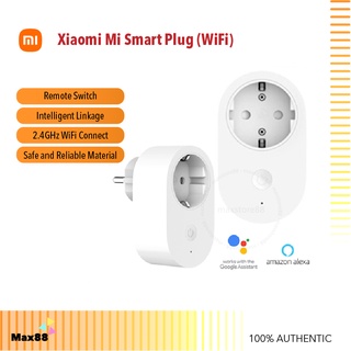 Xiaomi Mi Smart Plug WiFi Version 1 / 2 [ปลั๊ก EU] ใช้งานได้กับ Google Assistant &amp; Alexa